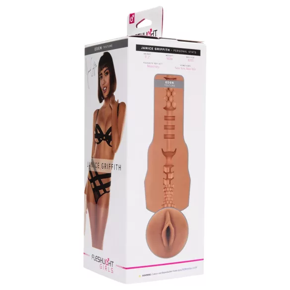 Fleshlight Janice Griffith Eden - masturbador vaginal realista - silicona