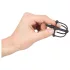 You2Toys - Plug peneano - jaula de glande de silicona con dilatador (negro)