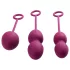 Svakom Nova - set de bolas chinas 3 piezas - silicona violeta