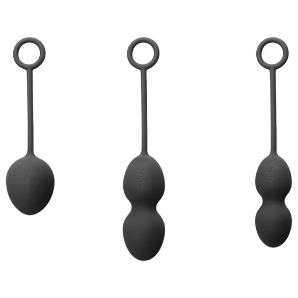 Svakom Nova - set de bolas chinas 3 piezas - silicona violeta