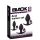 Black Velvet - Set de plugs anales (3 piezas) - negros