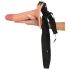 Realistixxx Strap-on - Arnés con dildo hueco (natural)
