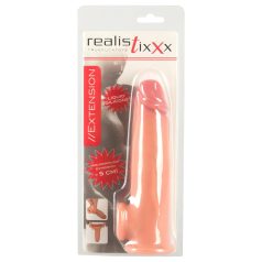   Realistixxx - funda para pene con anillo - extensora 19cm - color natural
