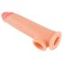 Realistixxx - funda para pene con anillo - extensora 19cm - color natural