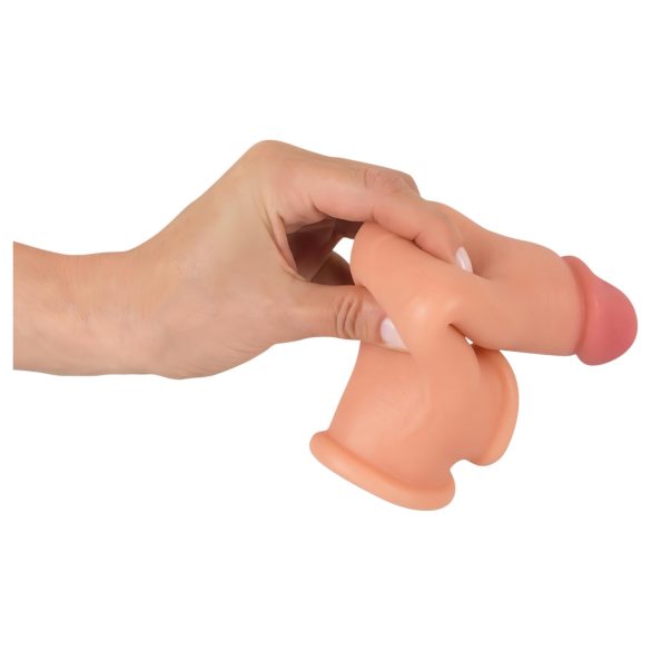 Realistixxx - funda para pene con anillo - extensora 19cm - color natural
