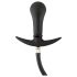 You2Toys - plug anal inflable con bolas (negro)