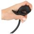 You2Toys - plug anal inflable con bolas (negro)