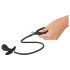 You2Toys - plug anal inflable - silicona negra