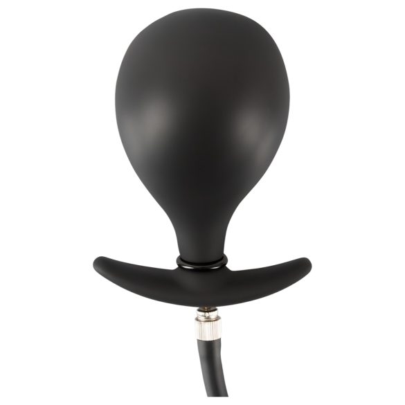 You2Toys - plug anal inflable - silicona negra