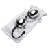 Inner Goddess - bolas chinas - acero inoxidable - color plata