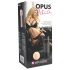mystim OPUS Mica - masturbador vagina realista - silicona color natural-negro