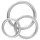 You2Toys Metallic - set de anillos para pene de silicona (3 piezas)