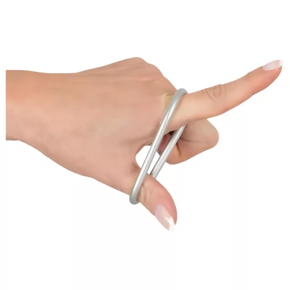 You2Toys Metallic - set de anillos para pene de silicona (3 piezas)