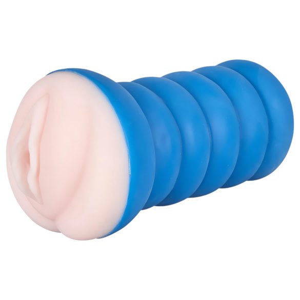 Nature Skin Soft: Masturbador realista (natural-azul)