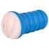 Nature Skin Soft: Masturbador realista (natural-azul)