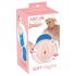 Nature Skin Soft: Masturbador realista (natural-azul)