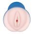 Nature Skin Soft: Masturbador realista (natural-azul)
