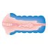 Nature Skin Soft: Masturbador realista (natural-azul)