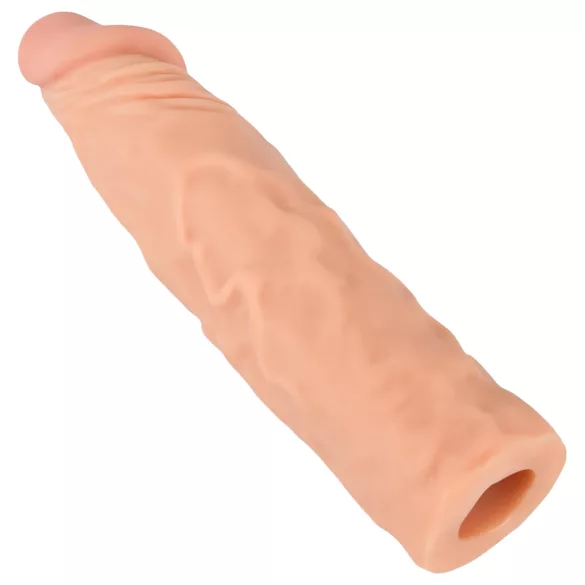 Nature Skin - funda pene alargadora engrosadora - 19,5 cm