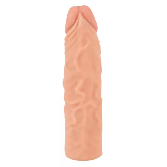 Nature Skin - funda pene alargadora engrosadora - 19,5 cm