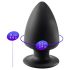 Silexd M - Plug Anal Flexible - 11cm (Negro)
