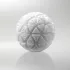 TENGA GEO - masturbador masculino texturizado - silicona blanco Glacier