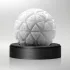 TENGA GEO - masturbador masculino texturizado - silicona blanco Glacier