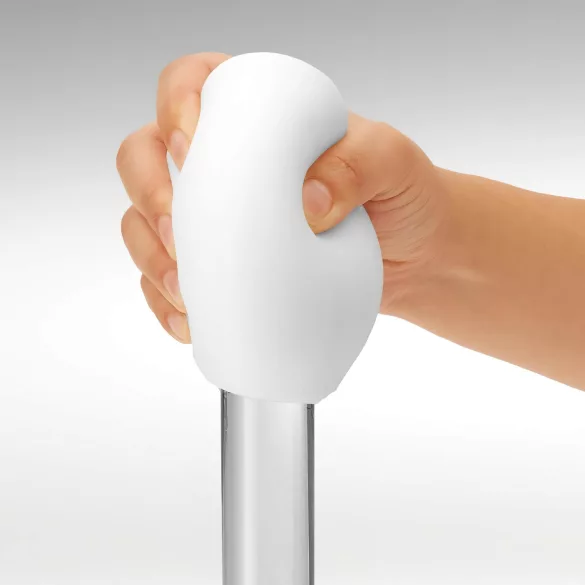 TENGA GEO - masturbador masculino texturizado - silicona blanco Glacier