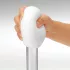 TENGA GEO - masturbador masculino texturizado - silicona blanco Glacier