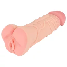   Nature Skin - masturbador vaginal y funda peneana 2 en 1 - color natural