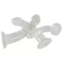 Crystal Clear - set de dilatadores anales con glande - 3 piezas - transparente