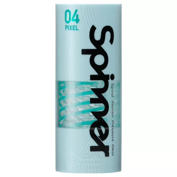 TENGA Spinner Pixel - masturbador (transparente)