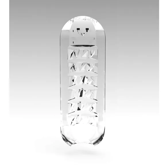 TENGA Spinner Brick - masturbador masculino - transparente