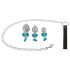 Set de Consoladores Anales You2Toys - Tapón Anal y Correa (Plata)