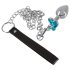 Set de Consoladores Anales You2Toys - Tapón Anal y Correa (Plata)