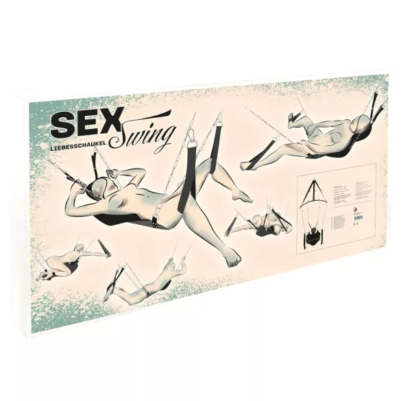 You2Toys - columpio sexual - ajustable - negro