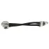 You2Toys - anillo para pene y anal con peso - silicona negra