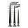 You2Toys - set de plug anal extra largo (3 piezas) - negro