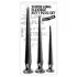 You2Toys - set plug anal extra largo 3 piezas - silicona negra