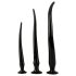 You2Toys - set de plug anal extra largo (3 piezas) - negro