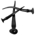 You2Toys - set plug anal extra largo 3 piezas - silicona negra