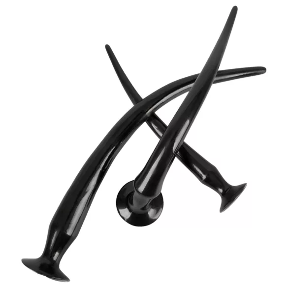 You2Toys - set plug anal extra largo 3 piezas - silicona negra