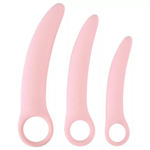 SMILE - Set de ejercitadores vaginales - 3 piezas - silicona rosa