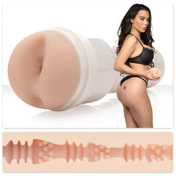Fleshlight Lana Rhoades Karma - ano/masturbador realista (color natural)