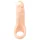 Realistixxx - consolador realista doble con anillo para pene - color natural