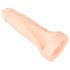 Realistixxx Doble F - dildo realista con anillo de pene (natural)