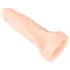 Realistixxx - consolador realista doble con anillo para pene - color natural