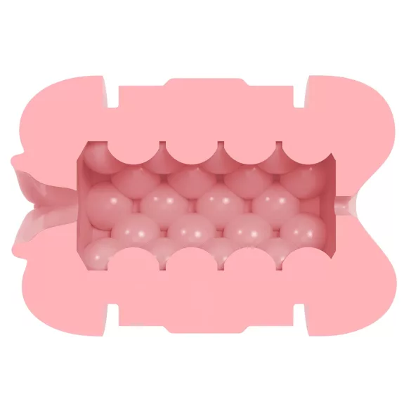 Fleshlight Quickshot - masturbador masculino doble penetración - silicona rosa