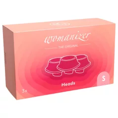   Womanizer Premium Eco - set de repuestos de cabezales de succión - rosa (3 uds)