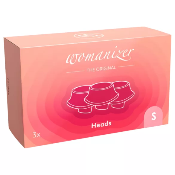 Womanizer Premium Eco - set de repuestos de cabezales de succión - rosa (3 uds)